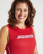 Red Open Back Tank