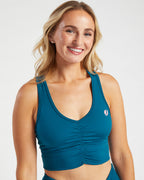 Ruched Lux Bra Top