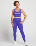 Blue Strappy Bra Top