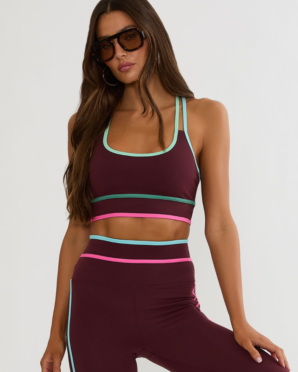 Raspberry Bloom Bra Top