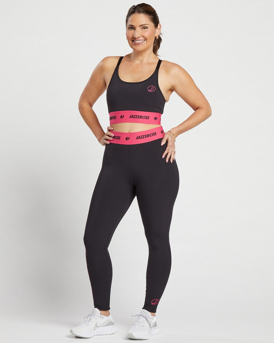 Logo Waistband Bra Top