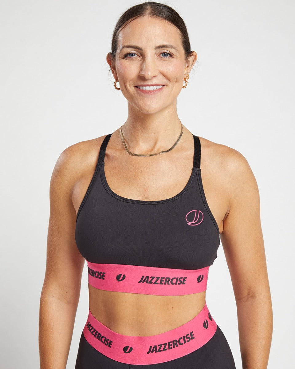Logo Waistband Bra Top