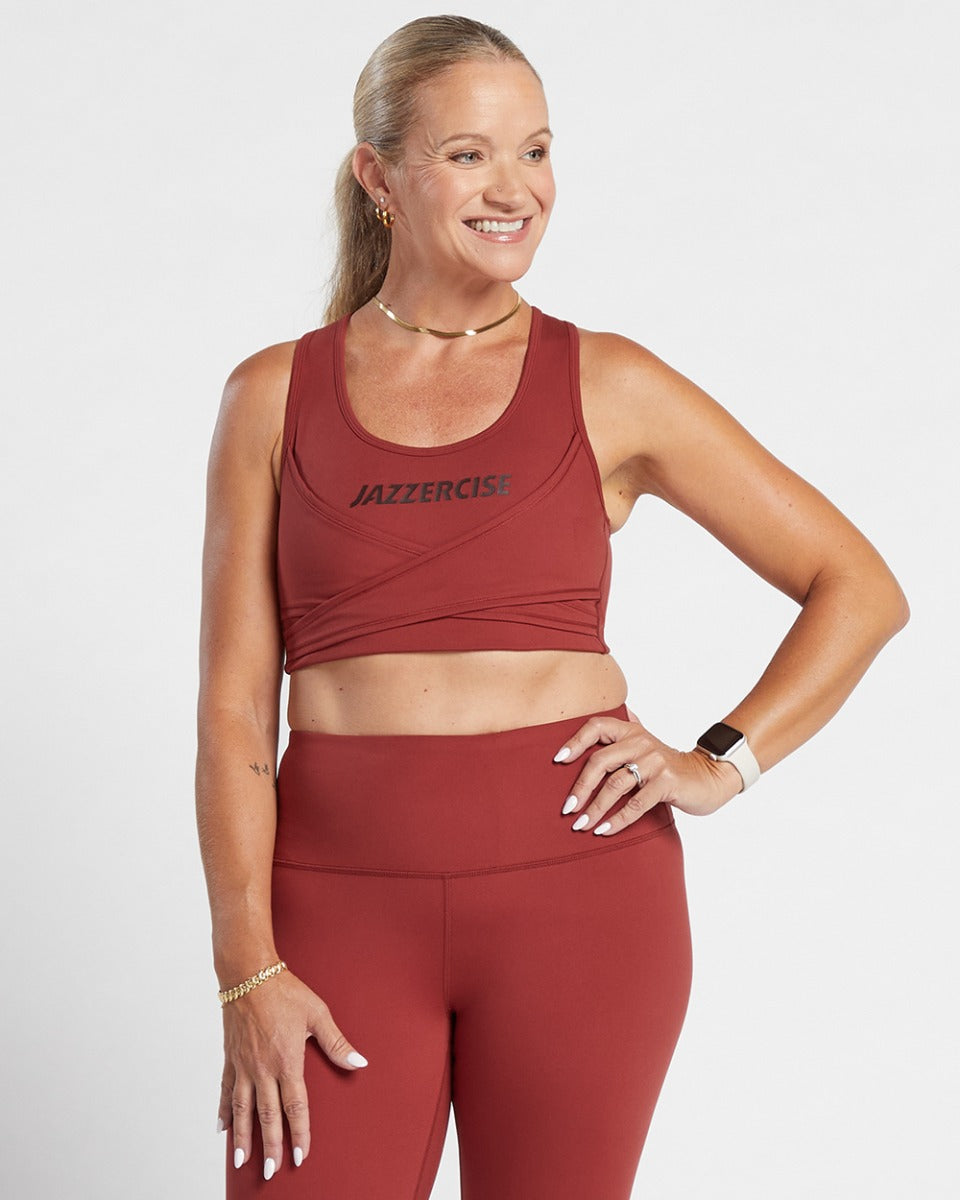 Cross Front Bra