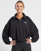 Snap Front Sweatshirt