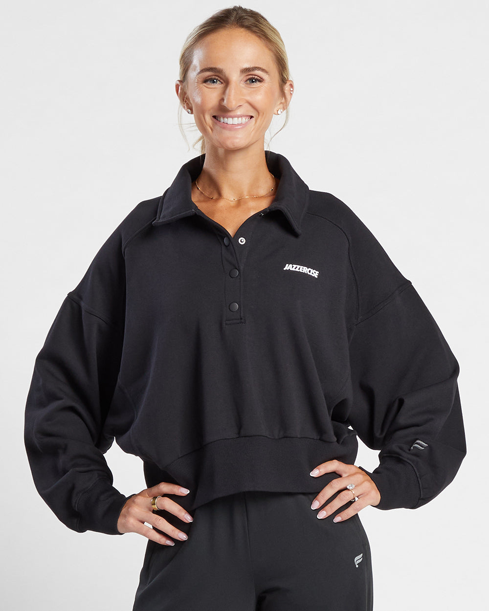 Snap Front Sweatshirt