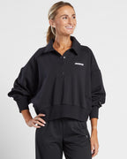 Snap Front Sweatshirt