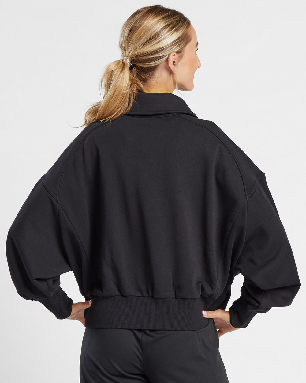 Snap Front Sweatshirt
