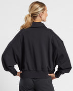 Snap Front Sweatshirt