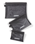 Black Mesh Pouch 3 Pack