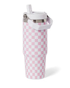 Checkered Water Bottle