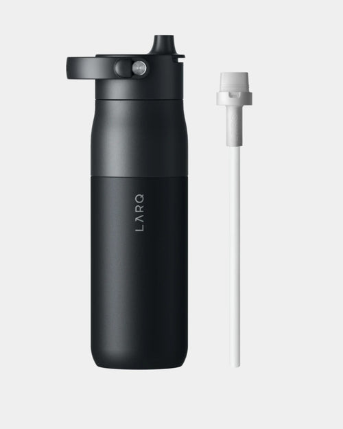 Black Filtered Water Bottle