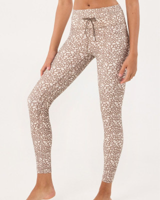 Aria Cheetah Legging - CREAM YOGA