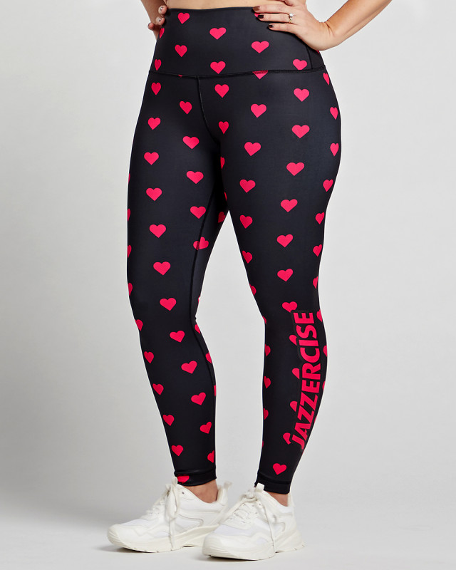 Interlink Heart Legging - 90 DEGREE BY REFLEX