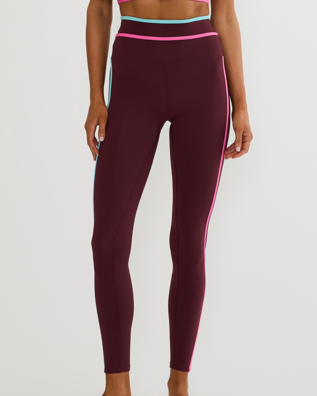 Raspberry Bloom Legging - BEACH RIOT