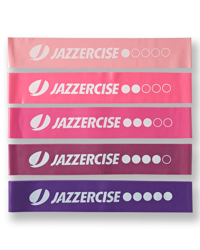  5 Pack Resistance Bands - JAZZERCISE