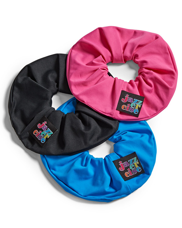 Jazzercise Scrunchies 3 Pack - 90 DEGREE BY REFLEX
