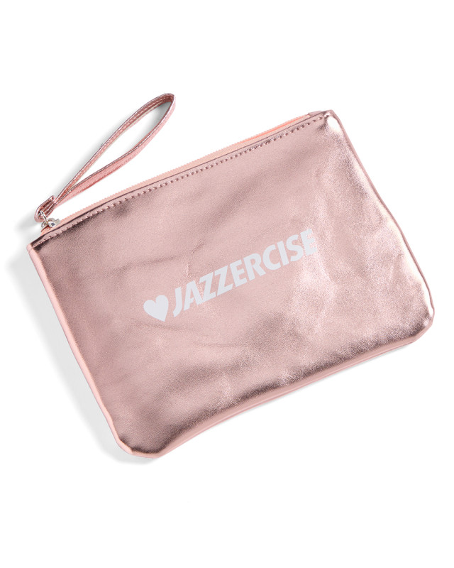 Rose Gold Wristlet Pouch - JAZZERCISE