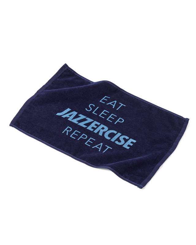 Navy Hand Towel - JAZZERCISE