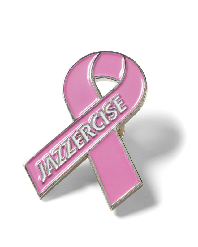 Ribbon Enamel Pin - JAZZERCISE