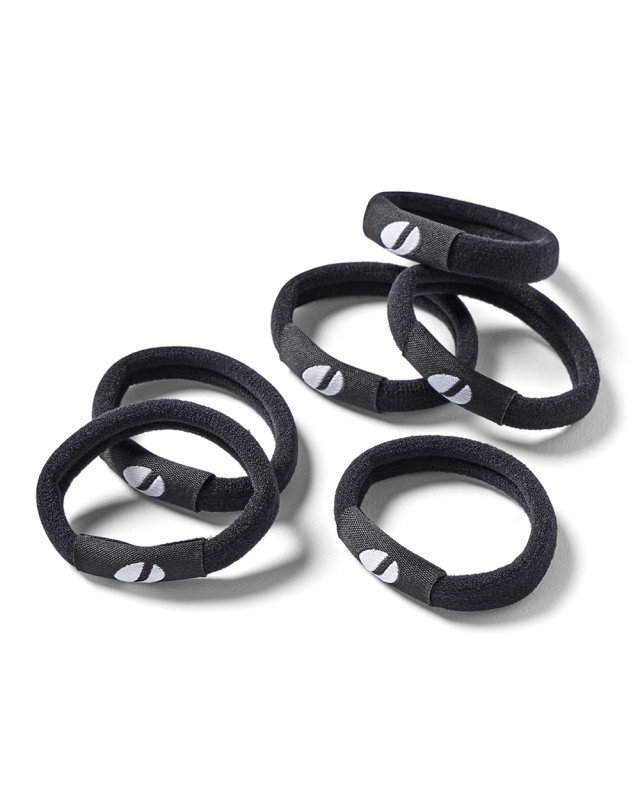 Black Hair Ties 6 Pack - JAZZERCISE