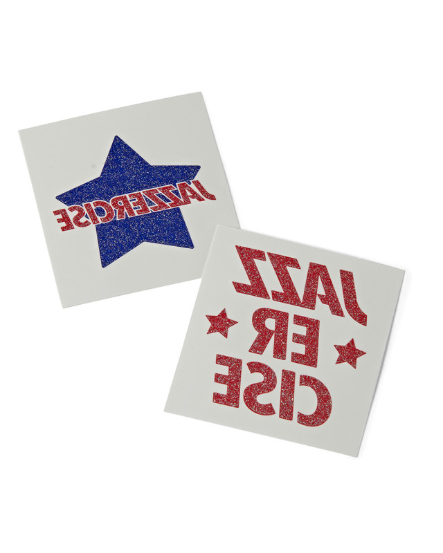 Temporary Tattoos 2 Pack - JAZZERCISE