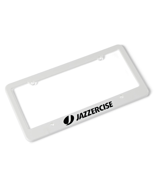 License Plate Frame - JAZZERCISE