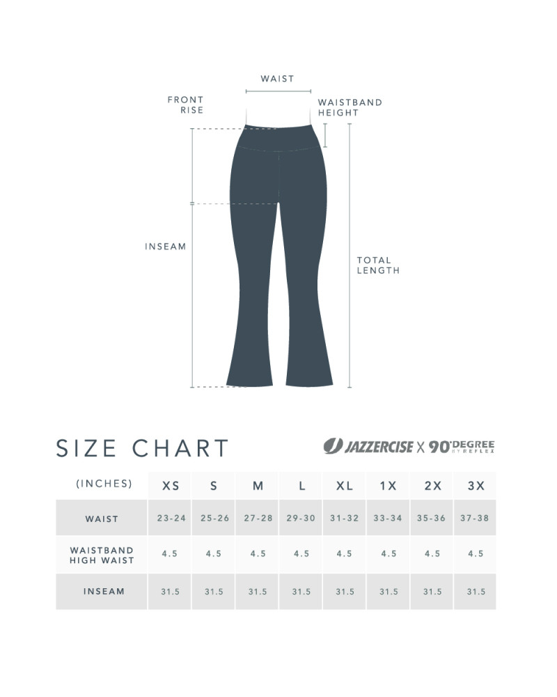 Essential Lux Flare Legging - 90 DEGREE BY REFLEX