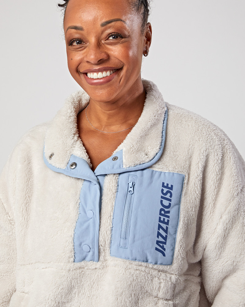 Sherpa Pullover Jacket - 90 DEGREE BY REFLEX