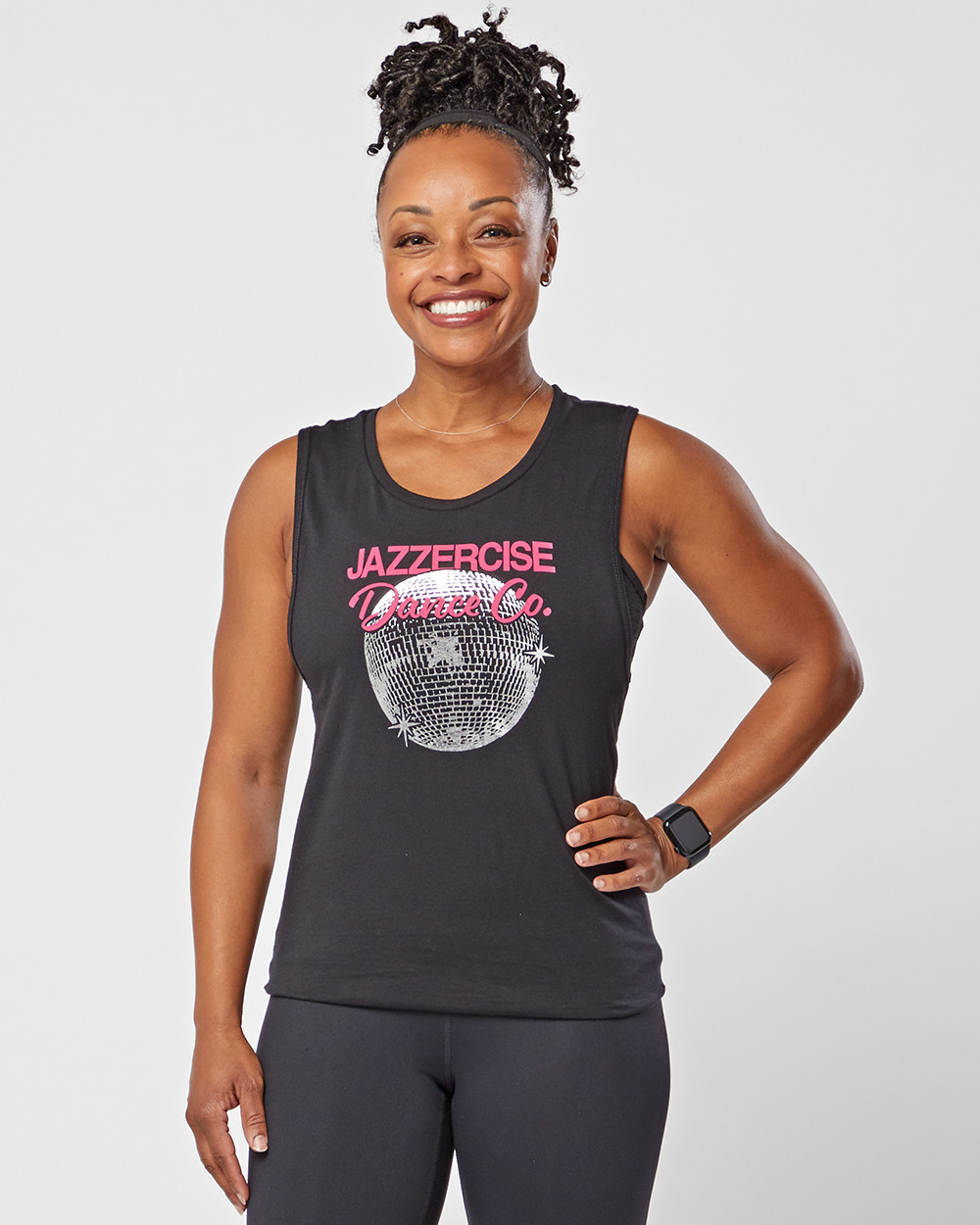New Year Disco Tank - JAZZERCISE