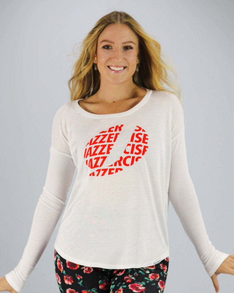 Red Icon Long Sleeve - JAZZERCISE