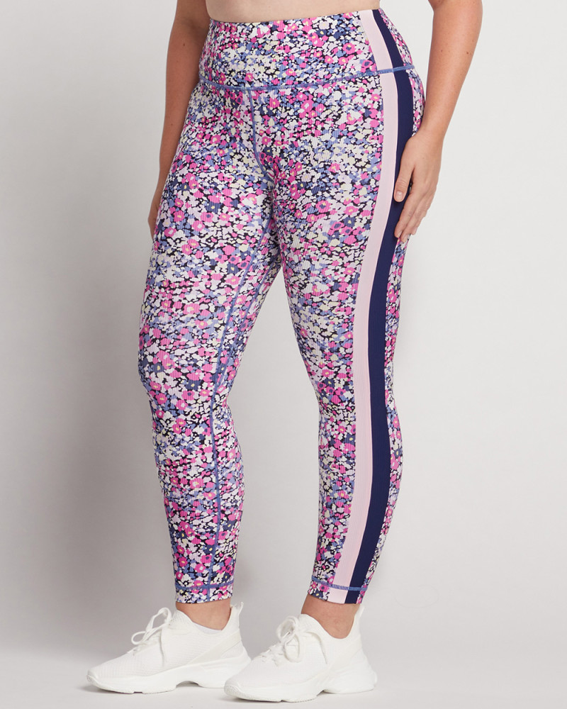 Jazzercise OCEAN STARS LEGGING 水色 Jazzercise OCEAN STARS LEGGING 水色