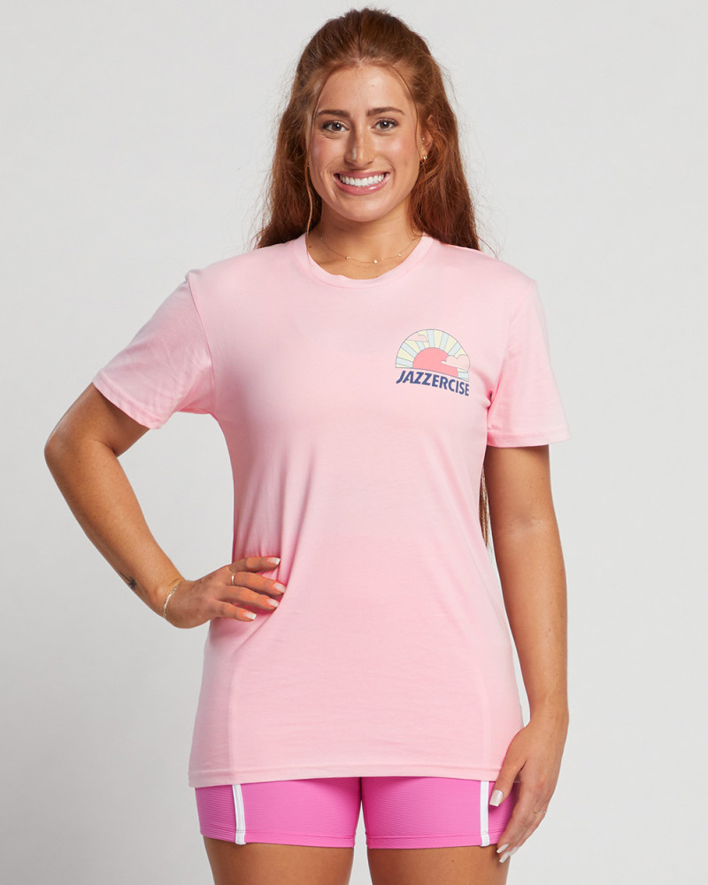 JAZZERCISE Tシャツ Music On Unisex Tee - JAZZERCISE