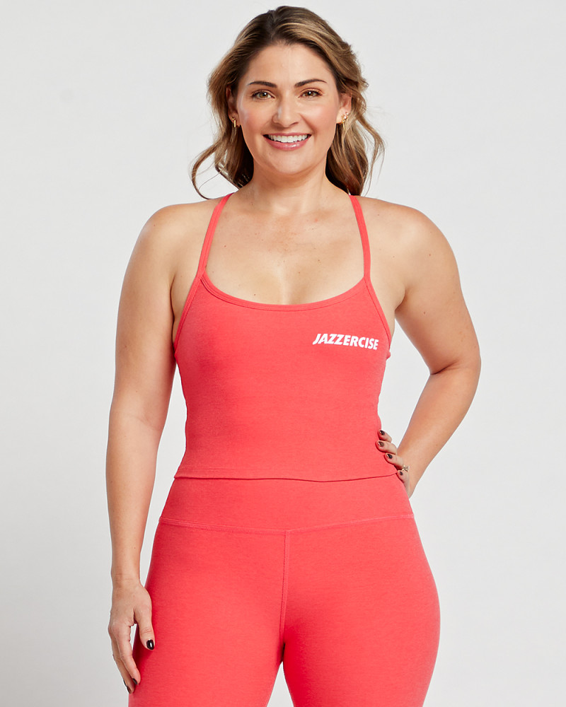 Coral Racerback Bra Top BEYOND YOGA