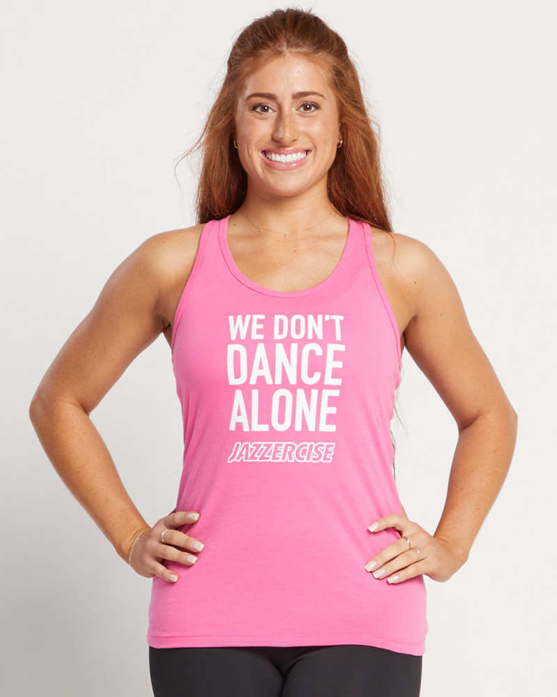 We Don't Dance Alone Tank - JAZZERCISE