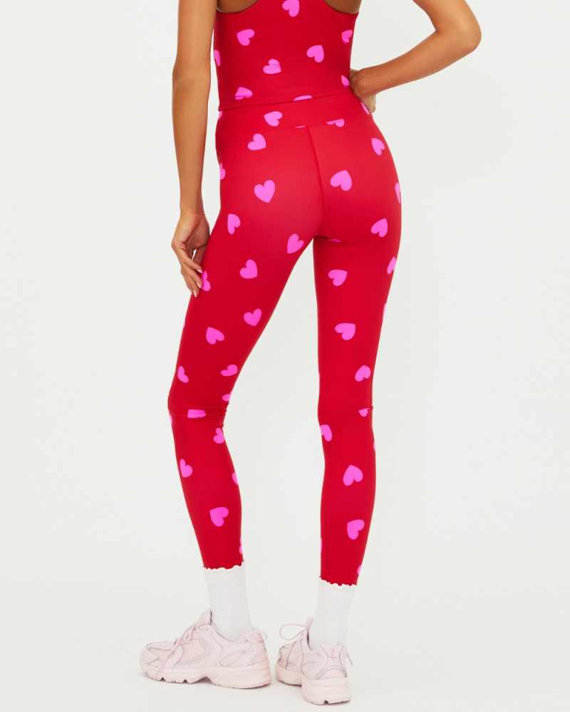 Royal Hearts Legging - BEACH RIOT
