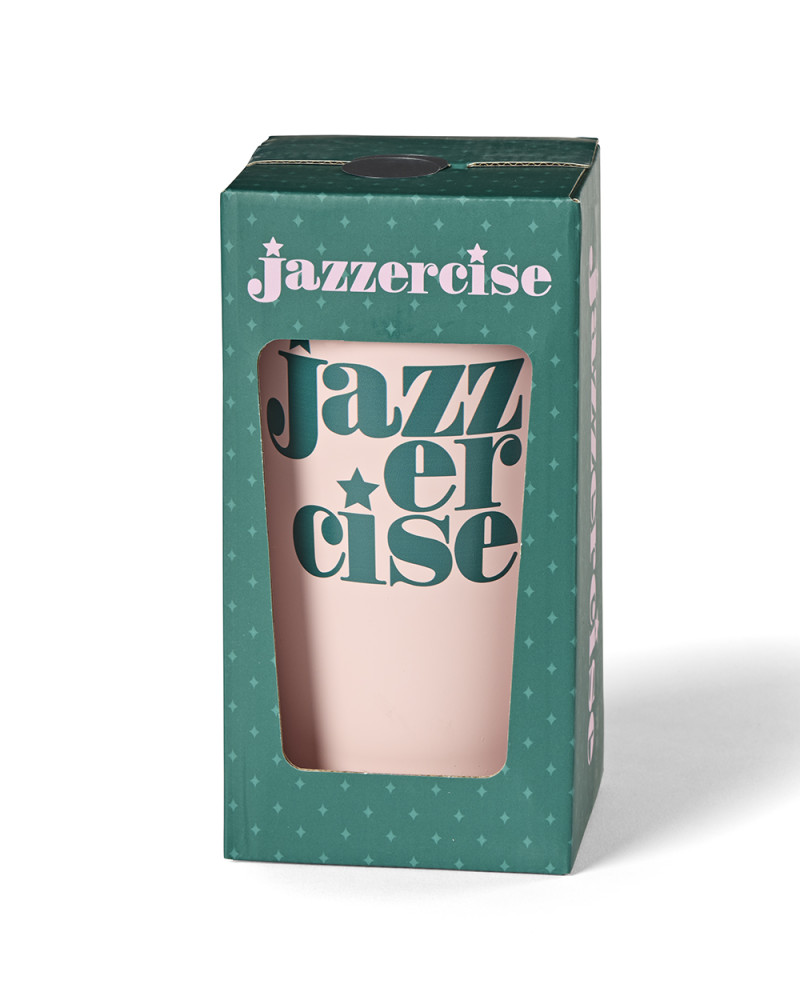Pink 20oz Tumbler - JAZZERCISE