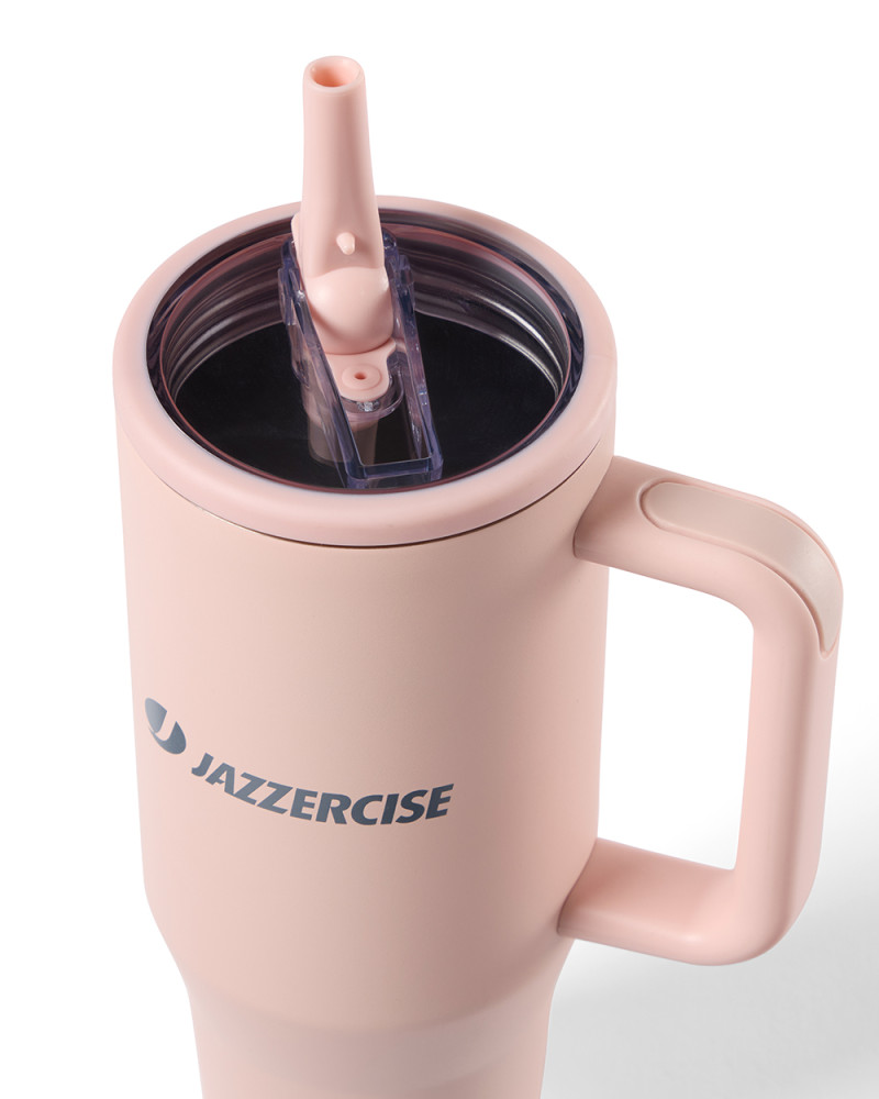 Pink 40 Oz Tumbler - JAZZERCISE