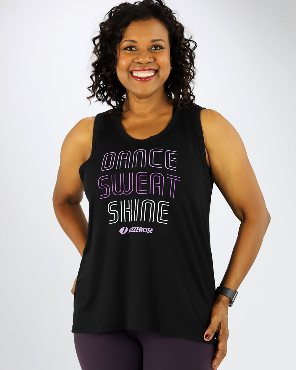 最新作】JAZZERCISE Dance Sweat Shine Tank! - トレーニング用品