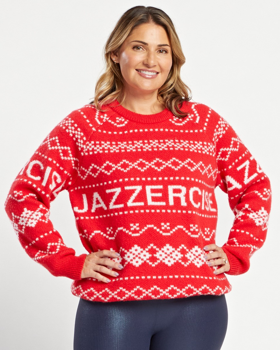 Holiday Knit Sweater - 90 DEGREE BY REFLEX