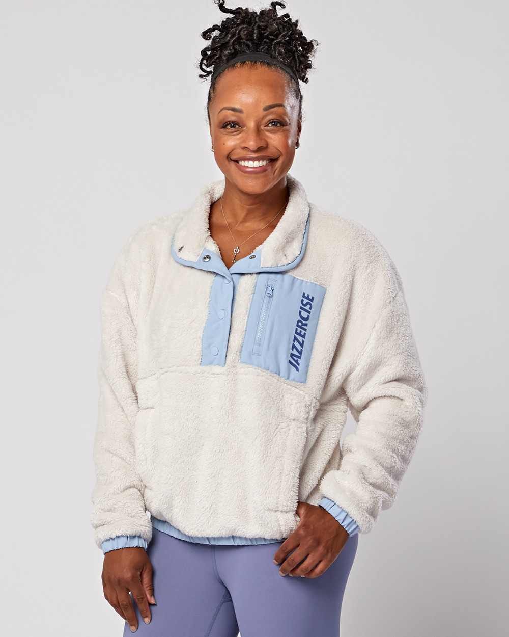 ペルージャ　リブジャケット　M① Sherpa Pullover Jacket - 90 DEGREE BY REFLEX