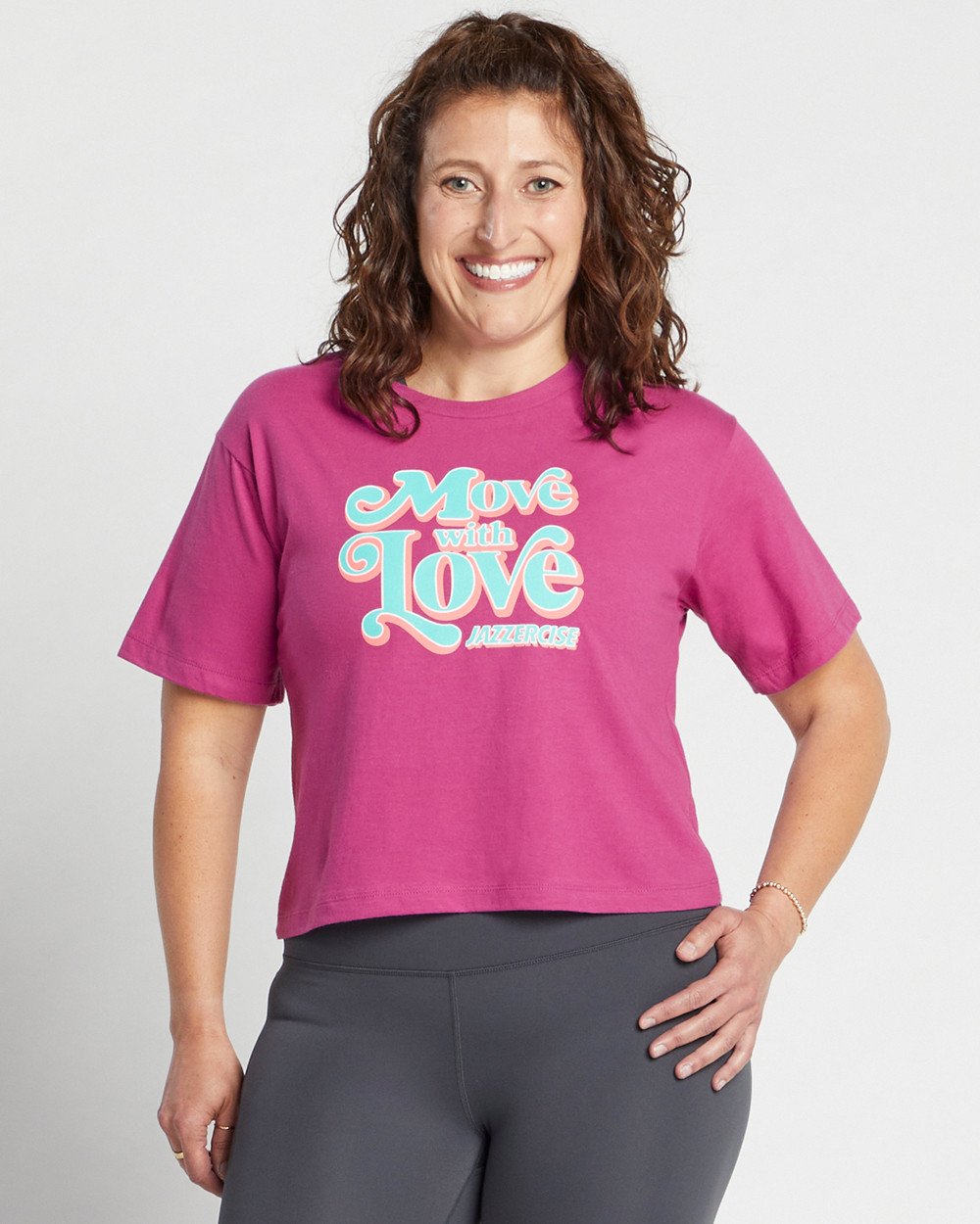Move With Love Tee - JAZZERCISE