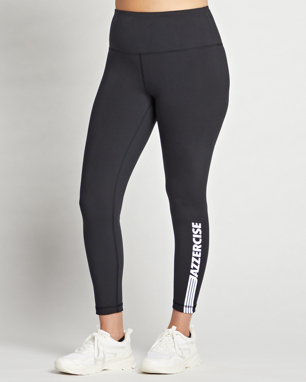 JAZZERCISE 90° DEGREE BY REFLEX レギンス　XS Logo Waistband Legging - 90 DEGREE BY REFLEX