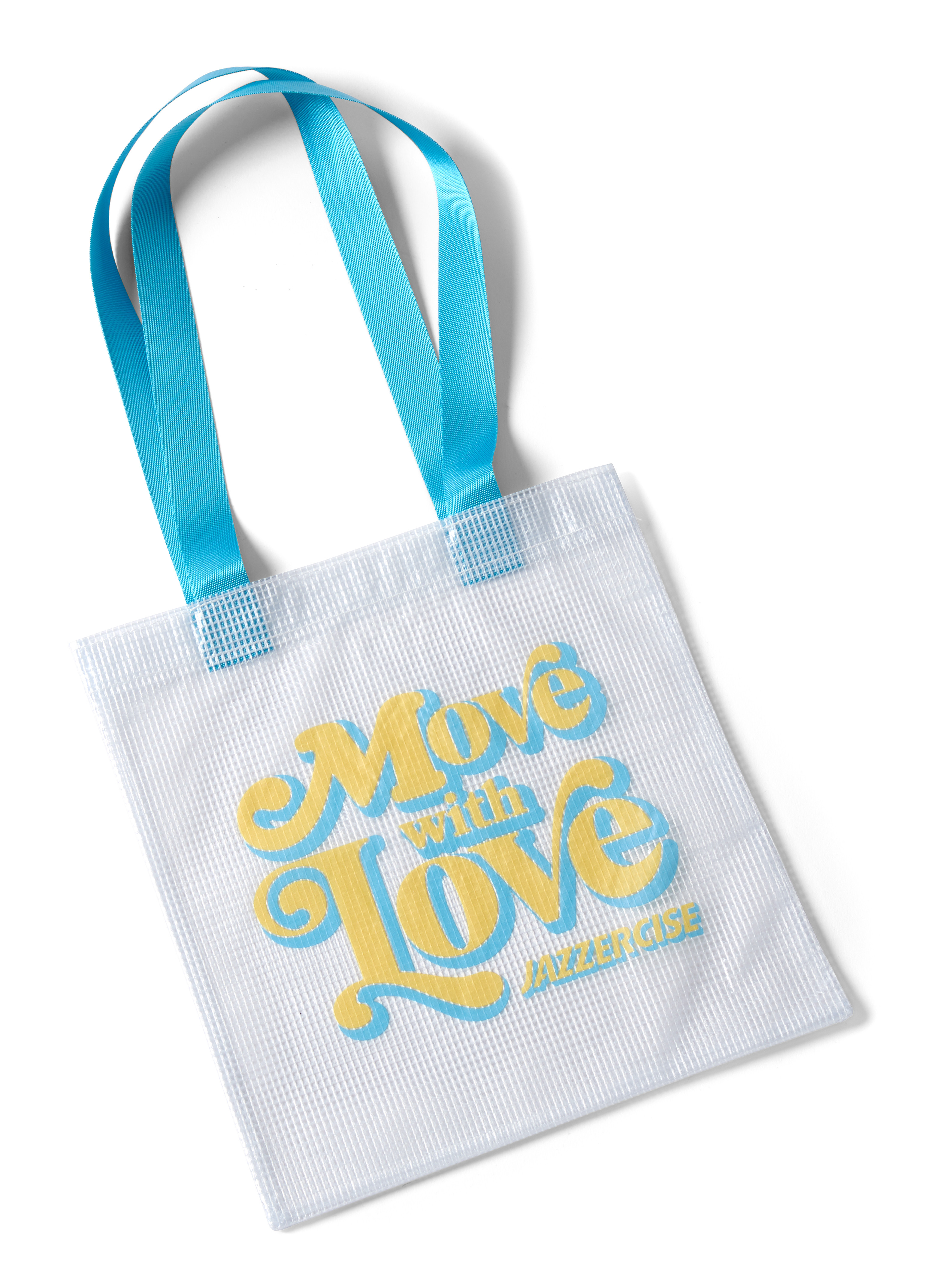 Vinyl Grid Tote Bag - JAZZERCISE