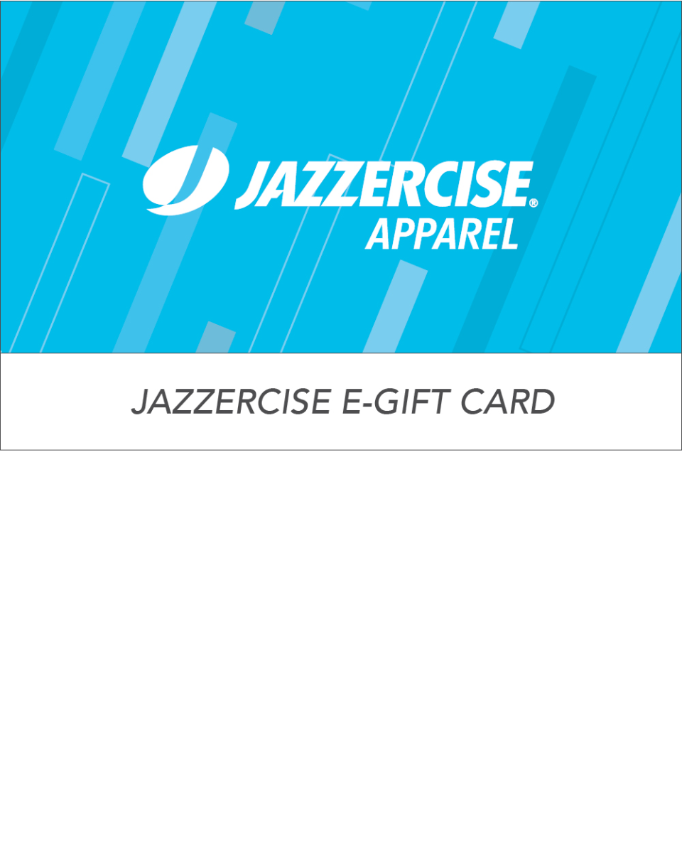 Jazzercise E-Gift Card (sent via email)