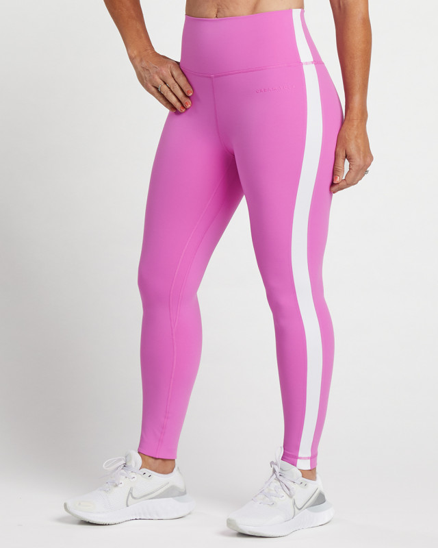 Side Stripe Legging - CREAM YOGA