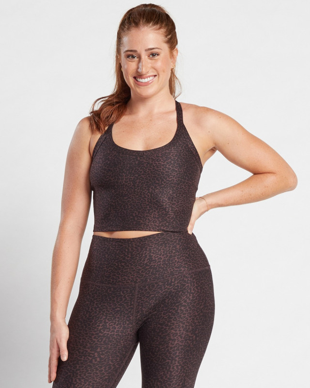 Leopard Bra Top - BEYOND YOGA