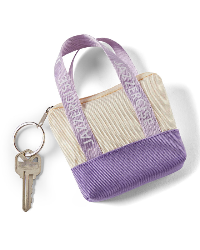 Mini Tote Bag Keychain - JAZZERCISE