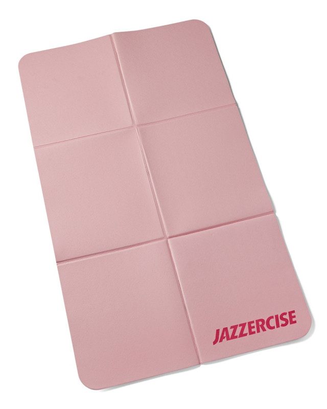 Pink Foldable Workout Mat - JAZZERCISE