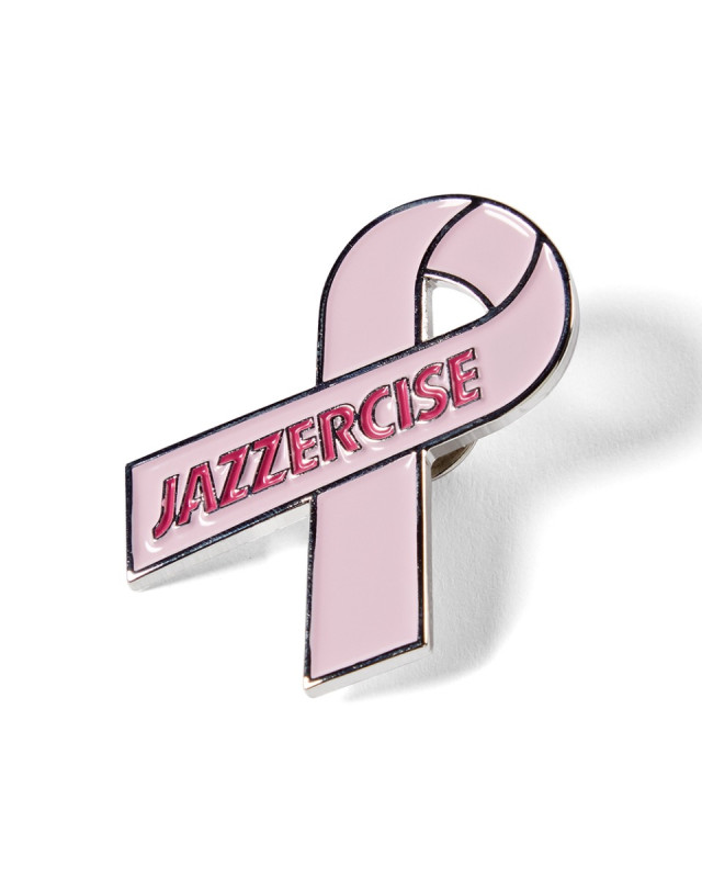 Ribbon Enamel Pin - JAZZERCISE