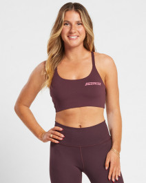 Oxblood Principal Bra - FABLETICS